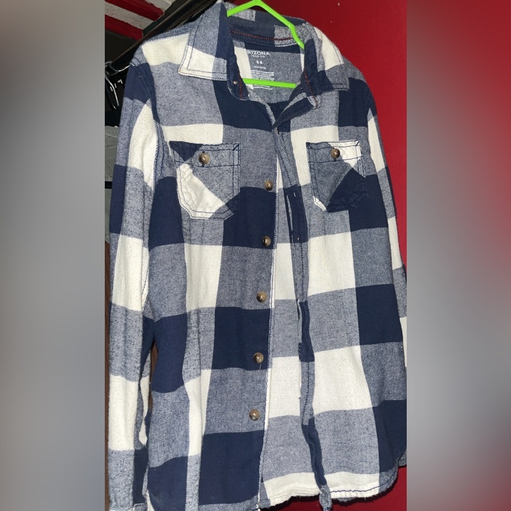 Plaid Button-Down Flannel